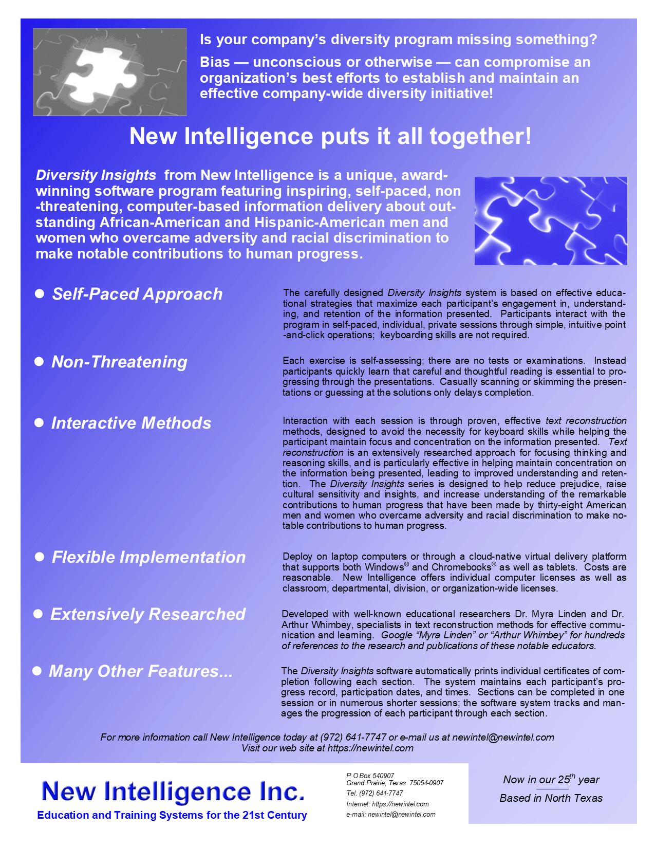 New Intelligence Inc. - Div Insights